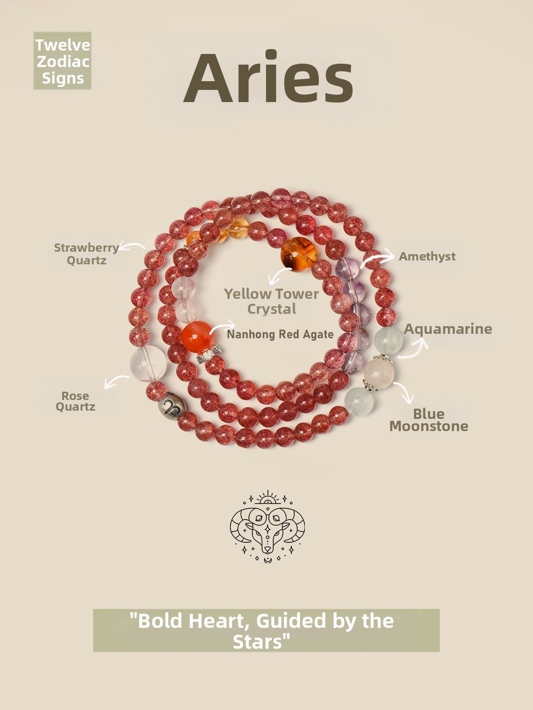 crystal bracelet for luck