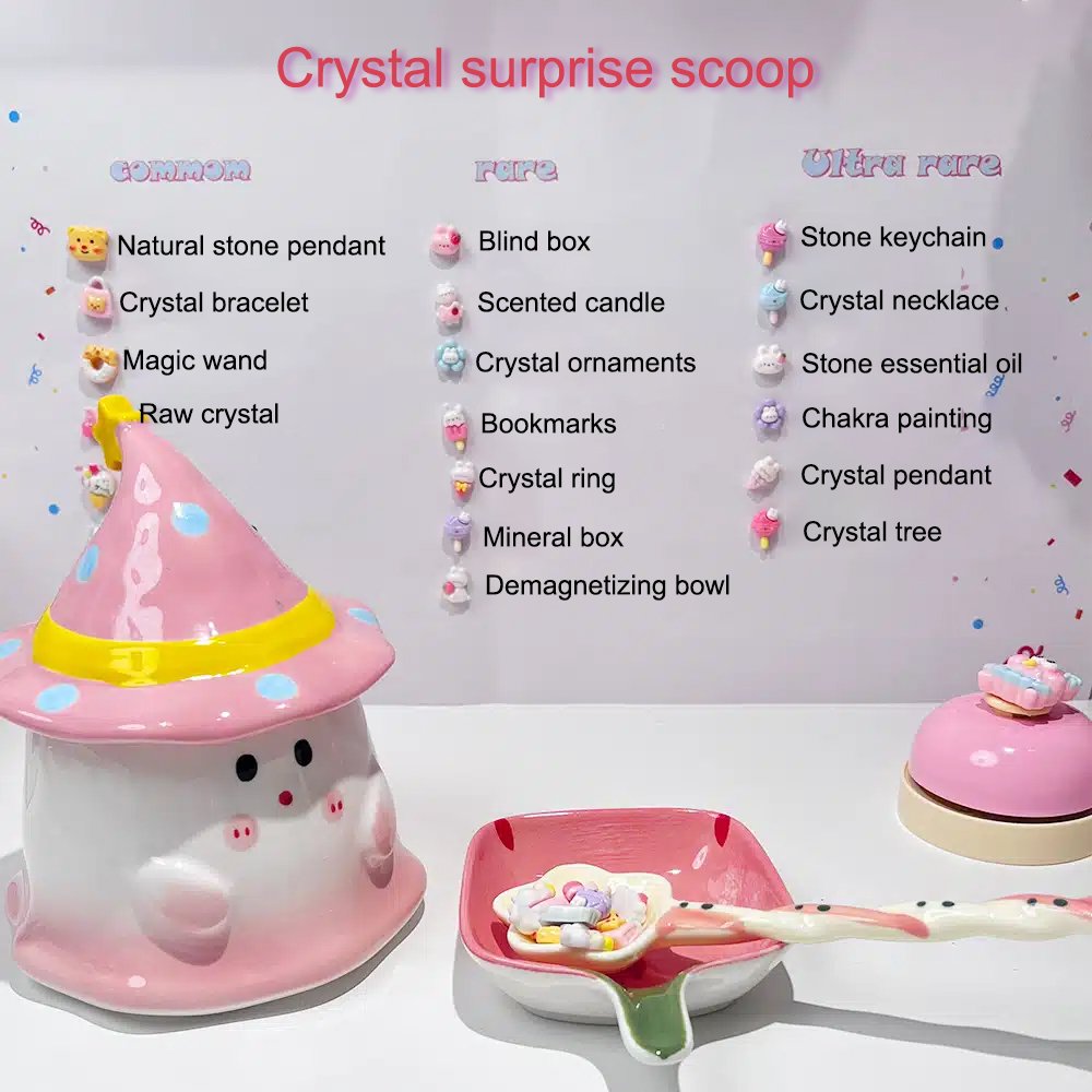 Crystal surprise scoop