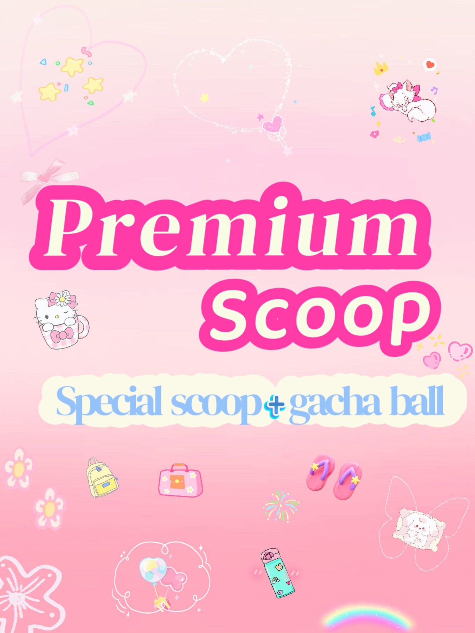 Premium scoop